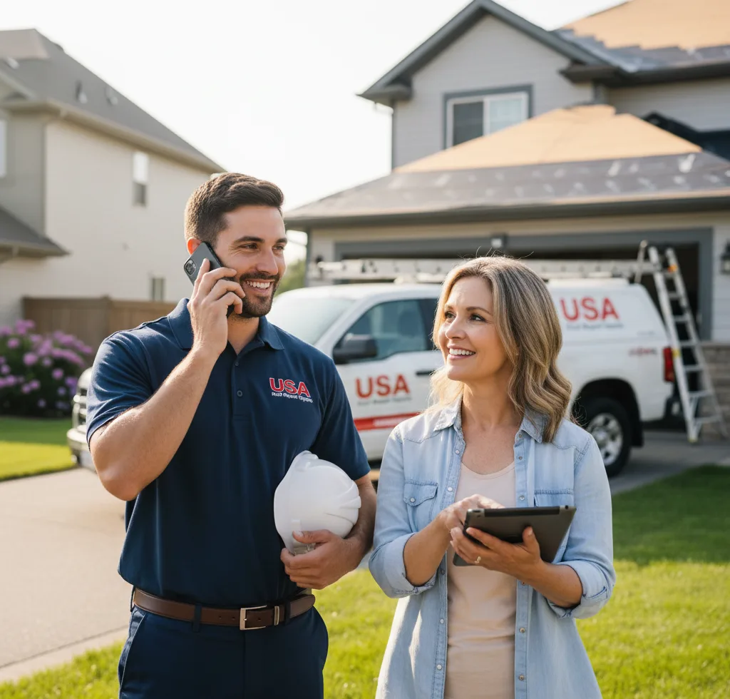 USA Roof Repair Experts customer support in Finksburg